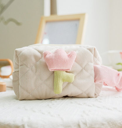 Girly cosmetic bag