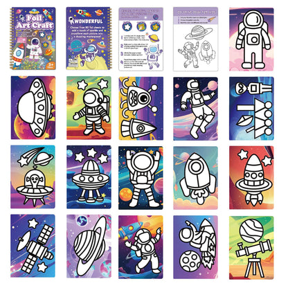 Foil art book