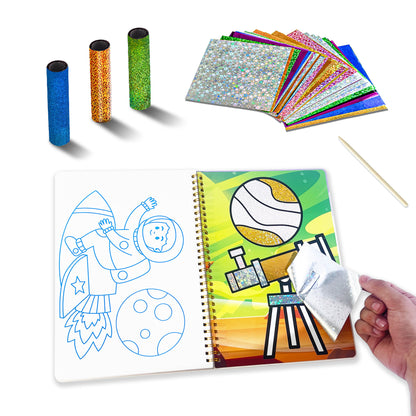 Foil art book