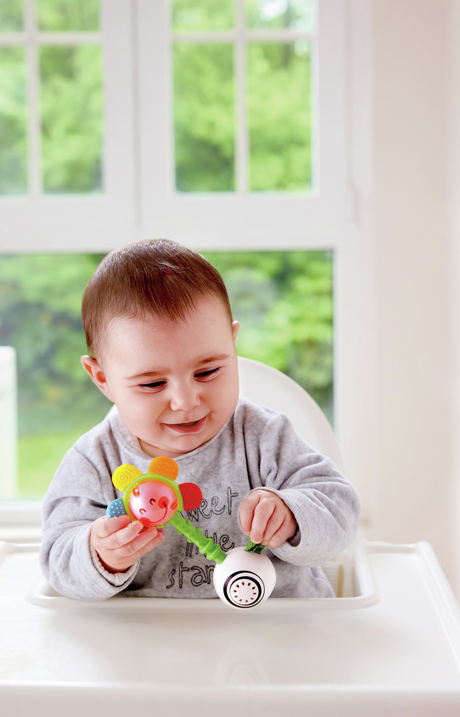 Shake 'n Sparkle Flower Rattle