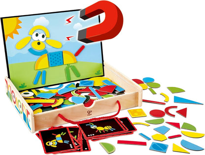 Magnetic tangram