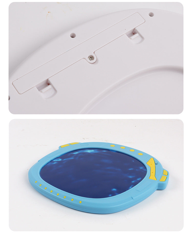 Tablero sensorial con luces