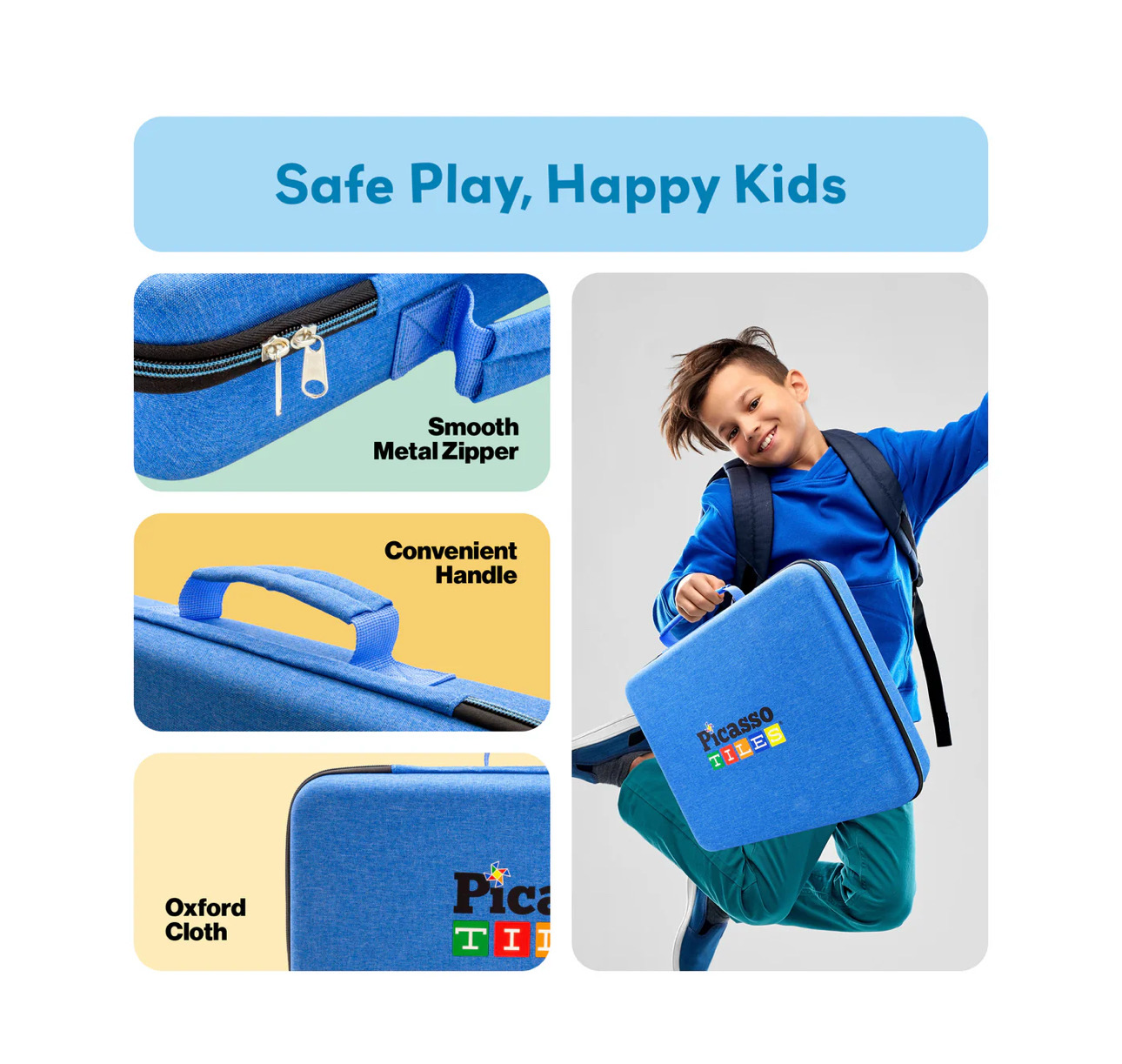 Medium carry case travel bag picasso tiles