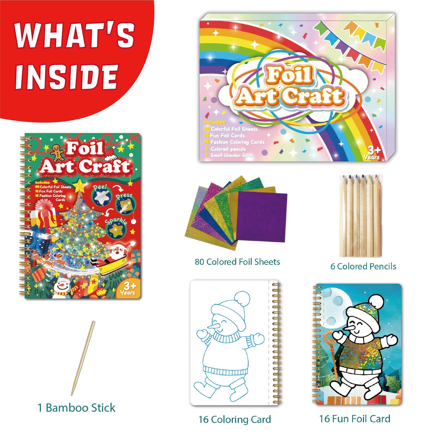 Foil art book