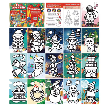 Foil art book