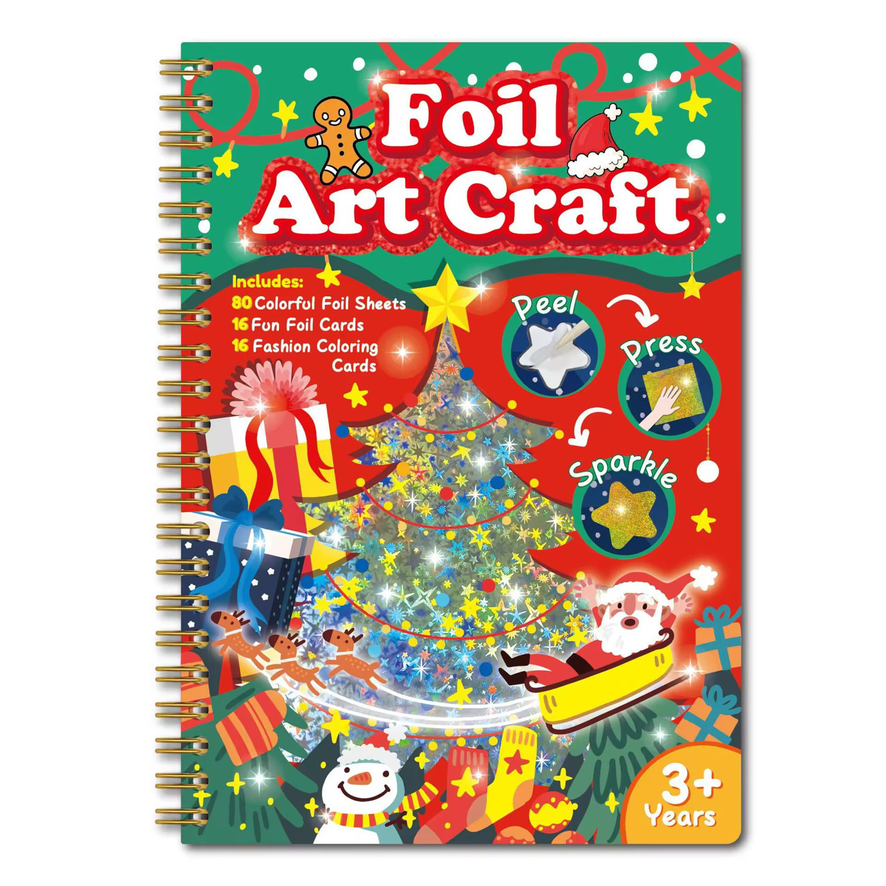 Foil art book