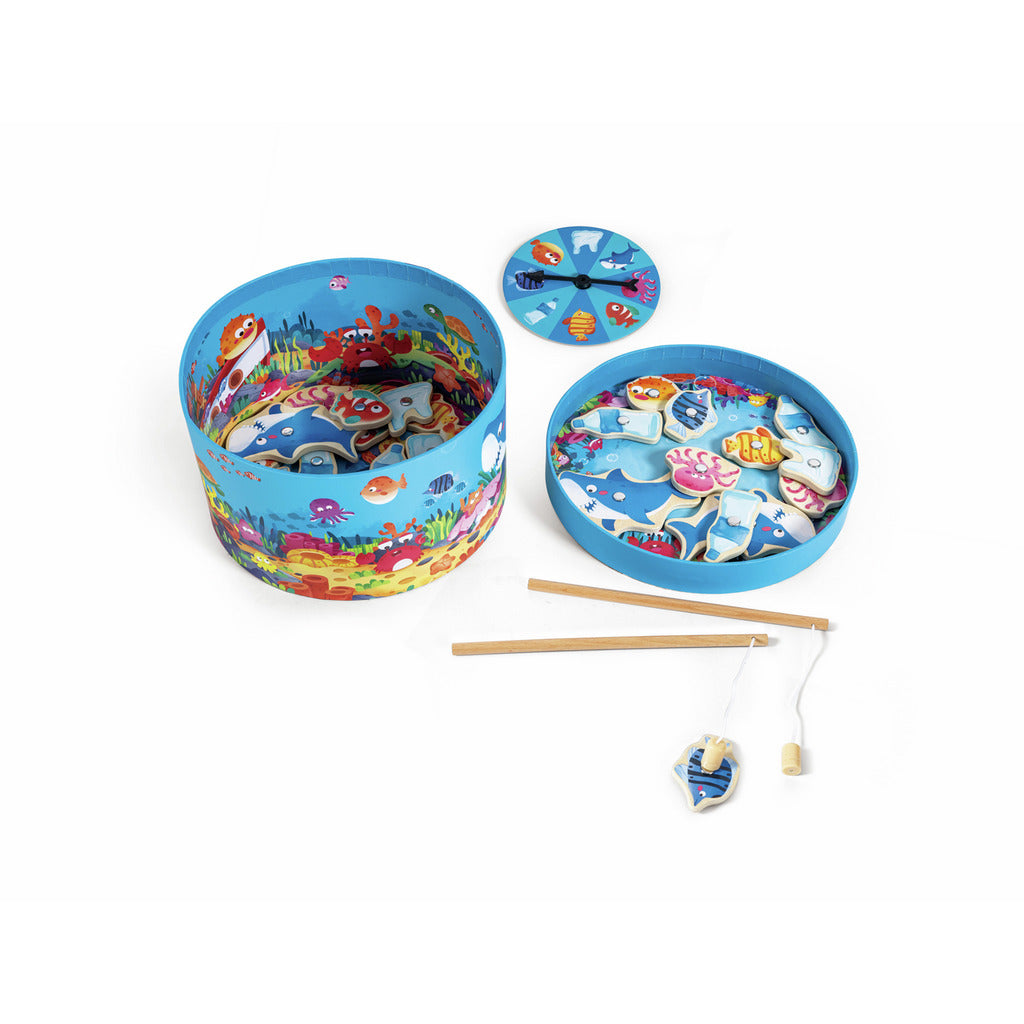 2-in-1 Magnetic Fishing Game - Save the Seas