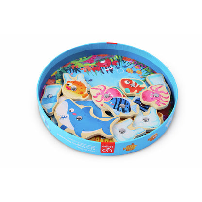 2-in-1 Magnetic Fishing Game - Save the Seas