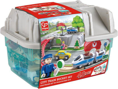 City Train Bucket Set