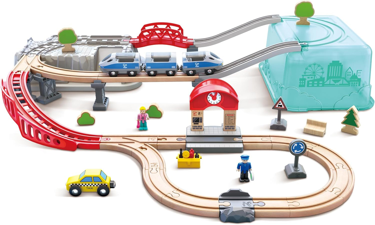 City Train Bucket Set