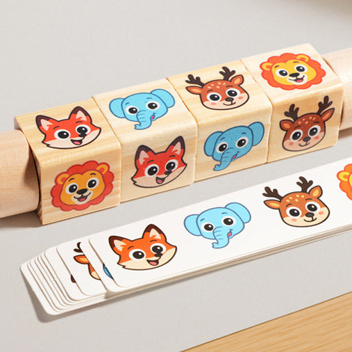 Juego de secuencias con animales