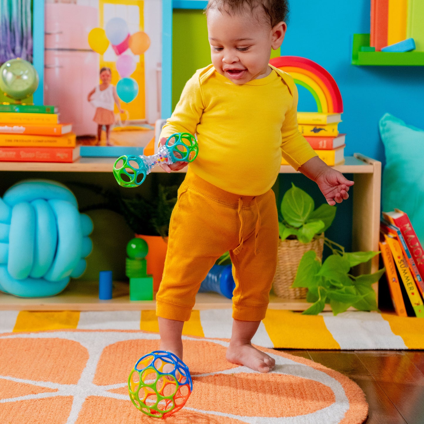 Set de Pelota + Sonajero Oball