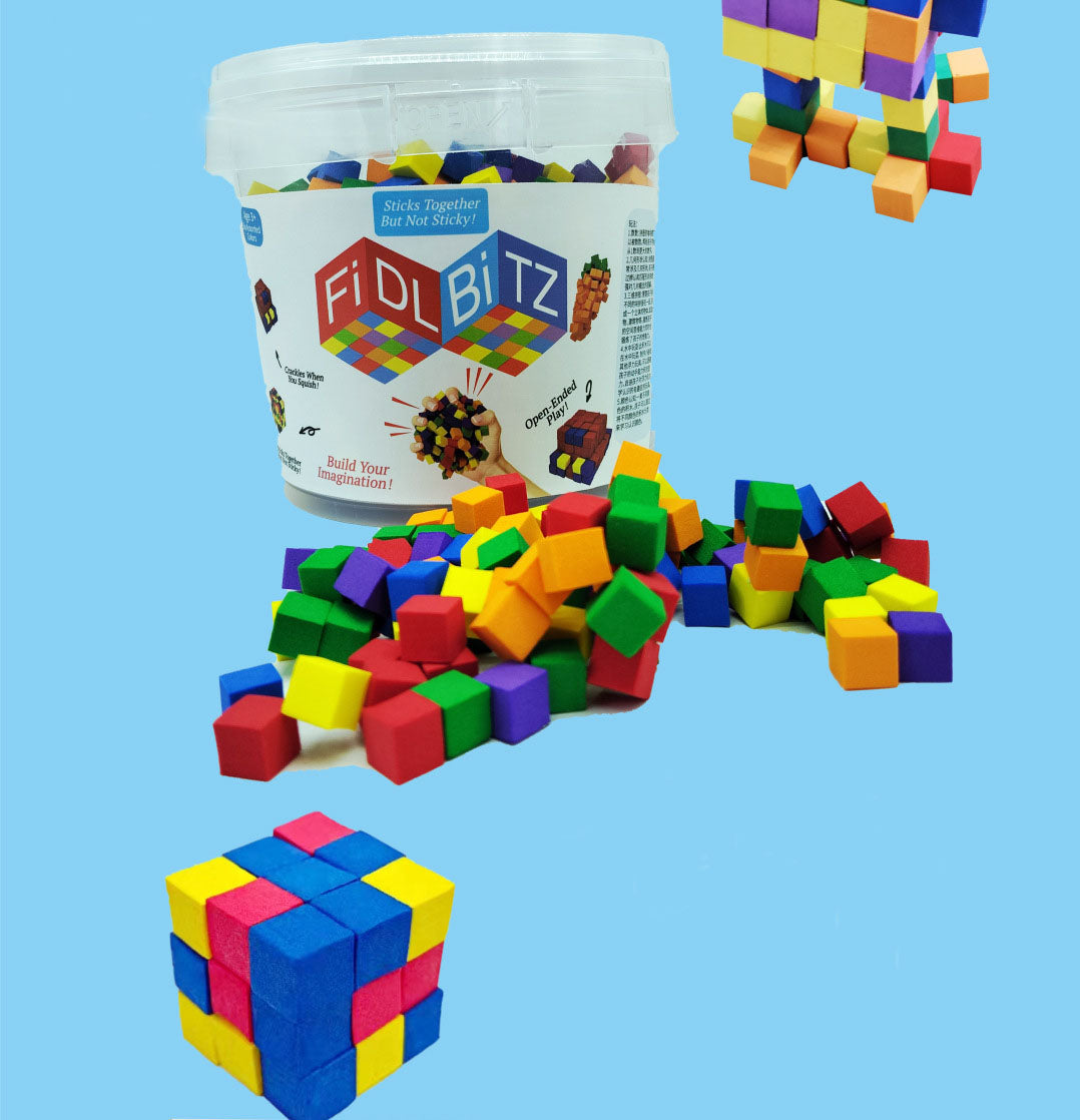 Sticky cubes