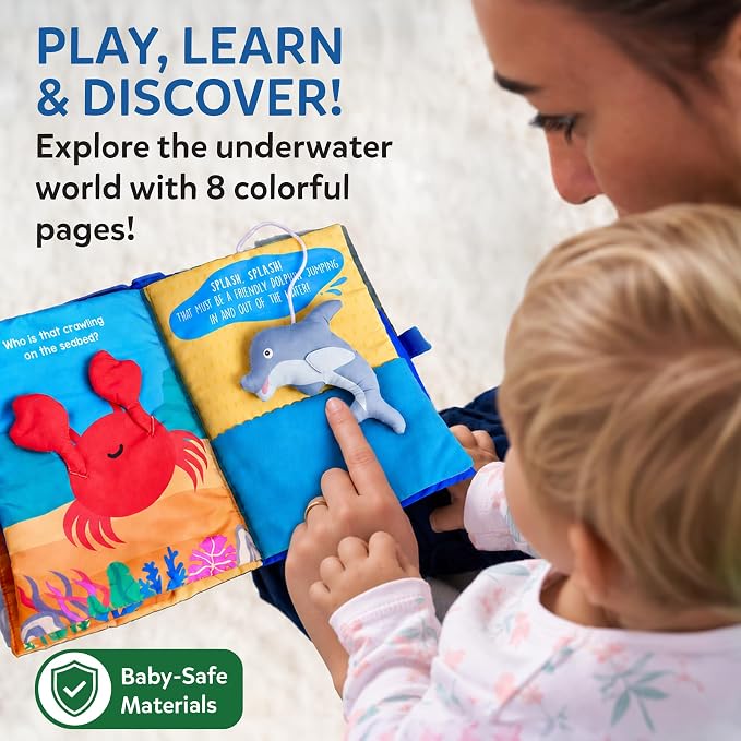 Libro del oceano Peek-a-Boo Skillmatics