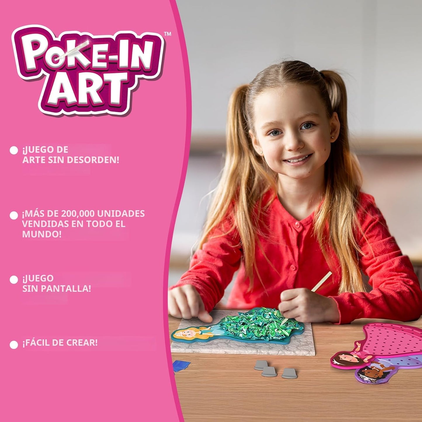 Skillmatics Poke-in Art - Princesas mágicas
