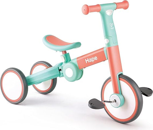 Hape Triciclo de Equilibrio Plegable Multifuncional 3 en 1