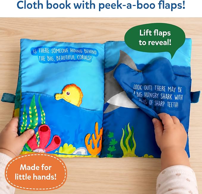 Libro del oceano Peek-a-Boo Skillmatics
