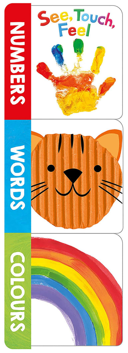 See, Touch, Feel Words, Numbers, Colours (Chunky Set)