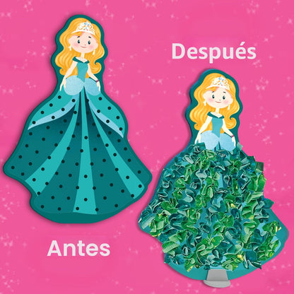 Skillmatics Poke-in Art - Princesas mágicas