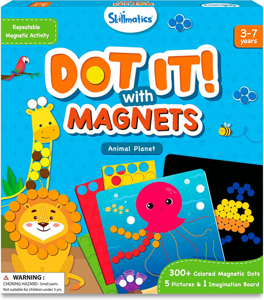 Skillmatics - Dot It con imanes animales