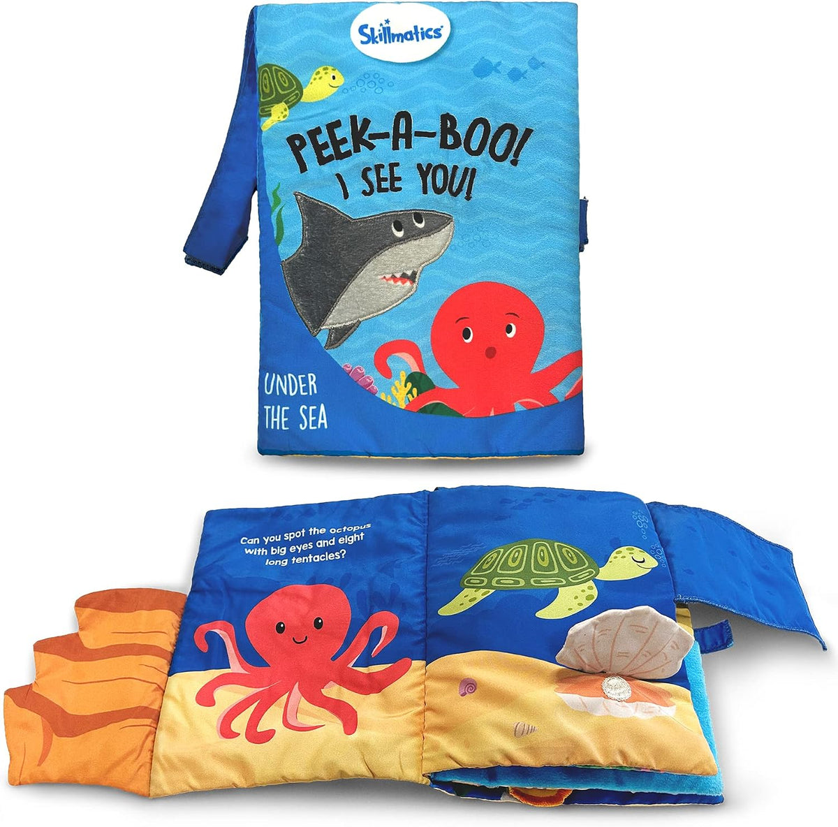 Libro del oceano Peek-a-Boo Skillmatics