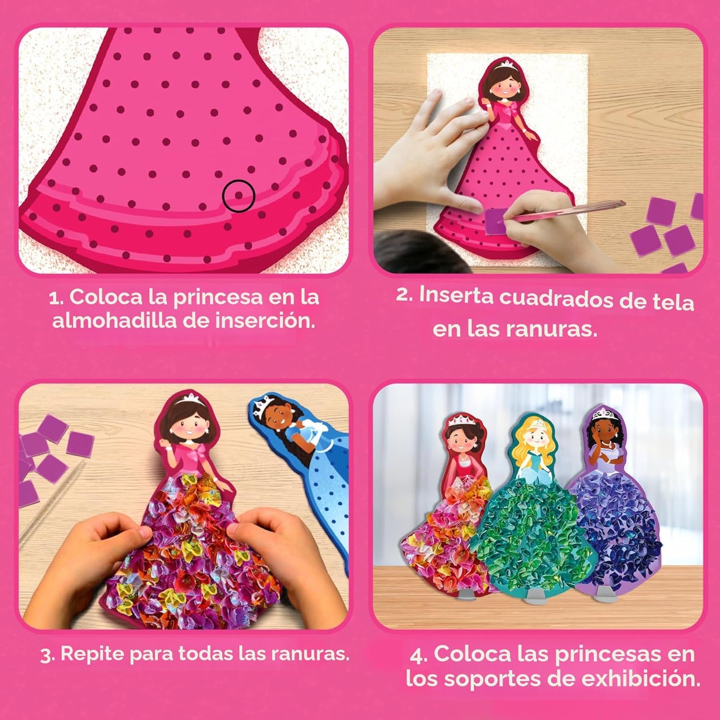 Skillmatics Poke-in Art - Princesas mágicas
