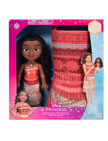 DISNEY PRINCESS / muñeca y disfraz para niña