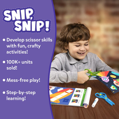 Snip snip/ develop scissor skills