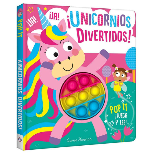 Unicornios divertidos libro de pop it