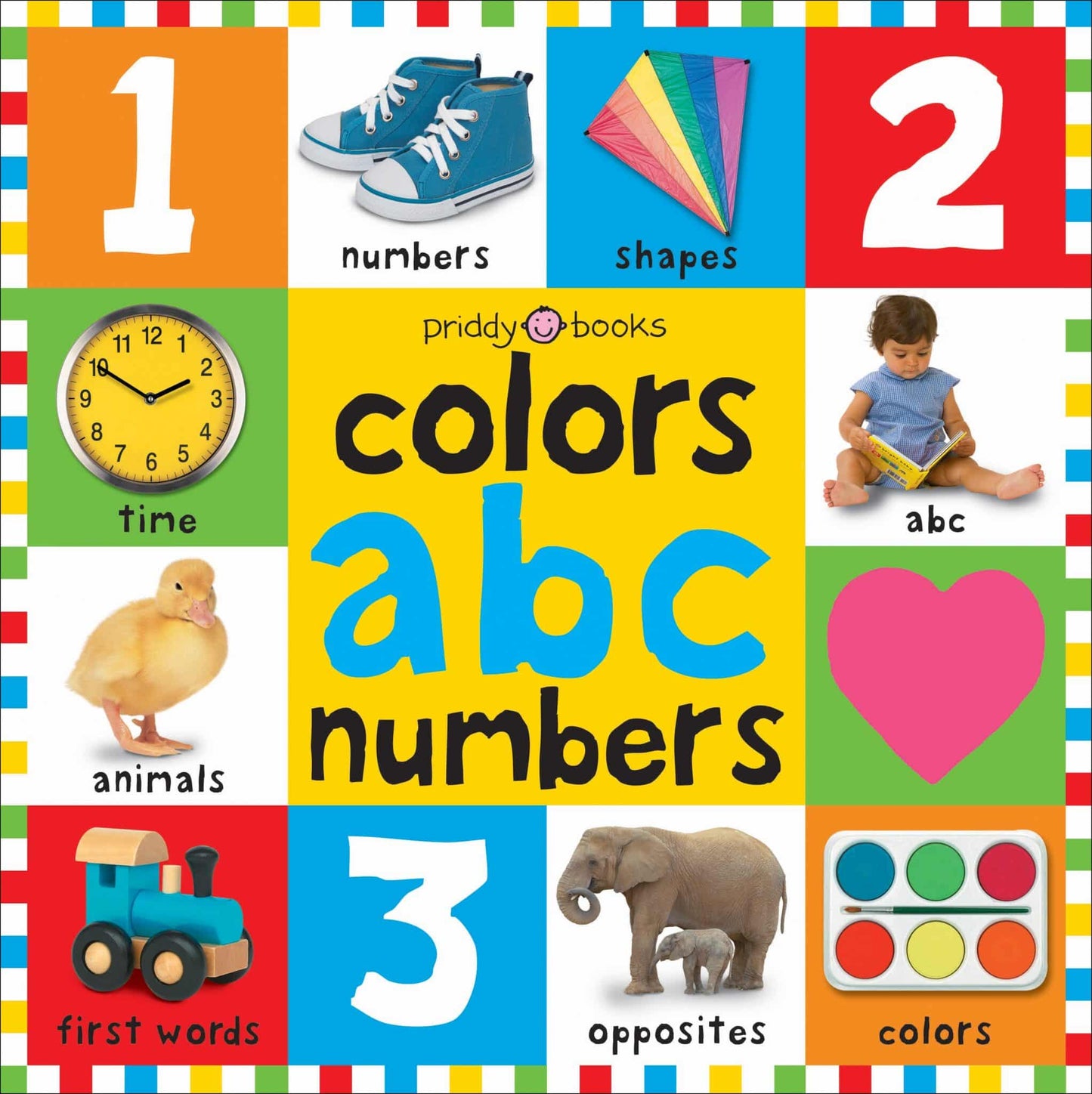First 100 Board Books: Colors, ABC, Numbers