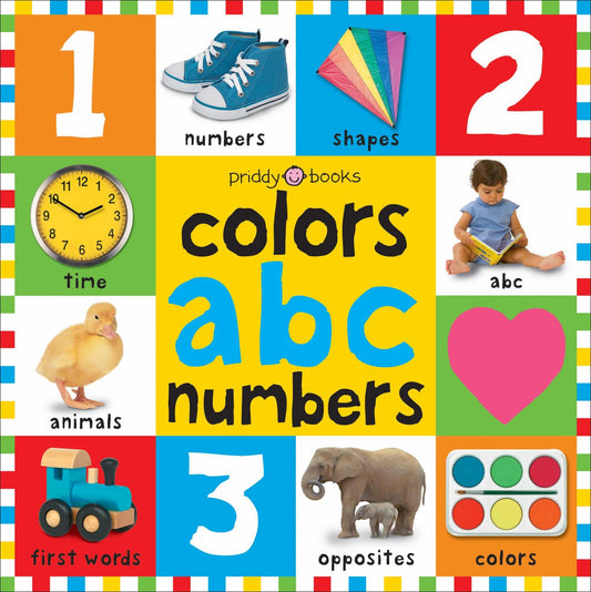 First 100 Board Books: Colors, ABC, Numbers