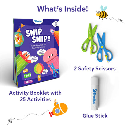 Snip snip/ develop scissor skills