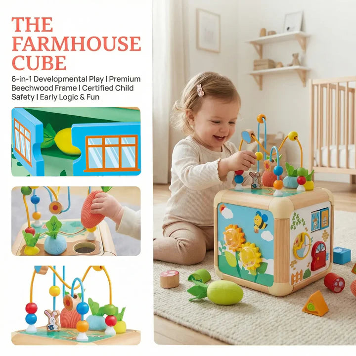 Hape Green Thumbs Activity Cube