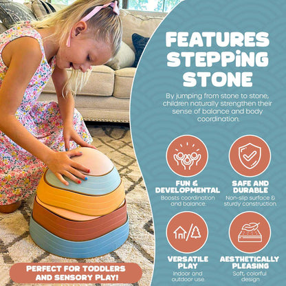 Balance Stones colores pastel