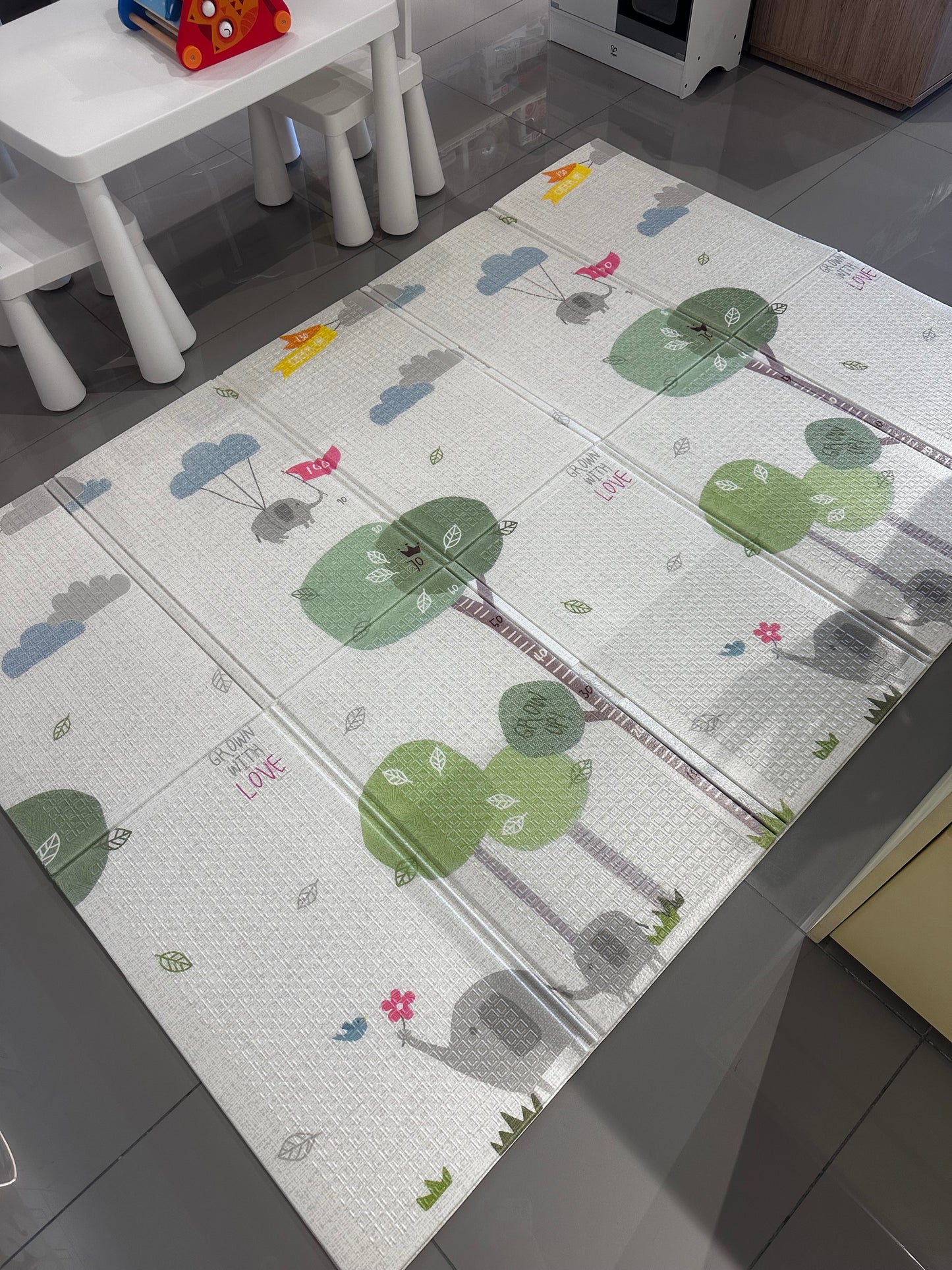 Parklon Portable Mat Double Sided | Little Elephant