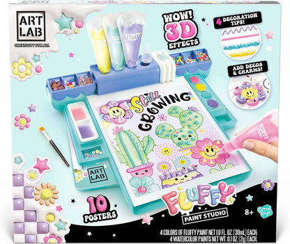 Art Lab Fluffy Paint Studio – 3D Painting Set for Kids