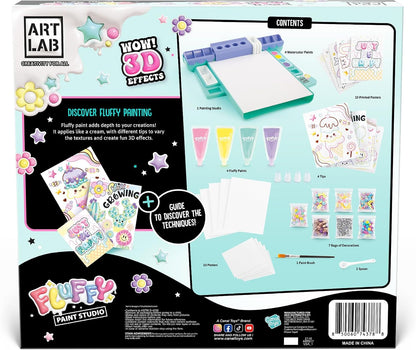 Art Lab Fluffy Paint Studio – 3D Painting Set for Kids