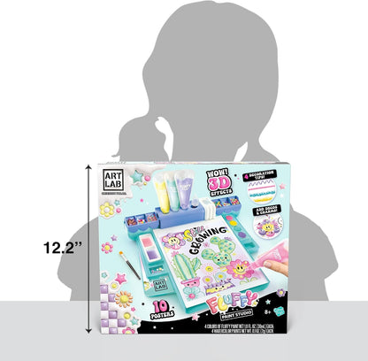 Art Lab Fluffy Paint Studio – 3D Painting Set for Kids
