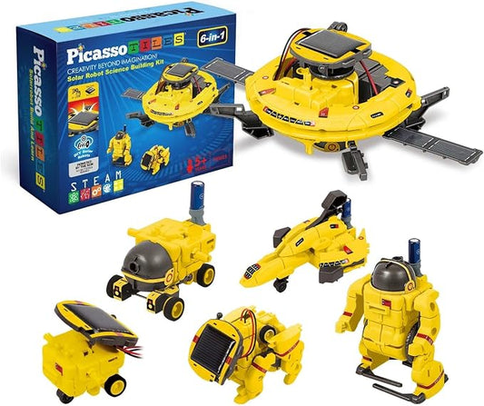 PicassoTiles STEM - Robot espacial con energía solar