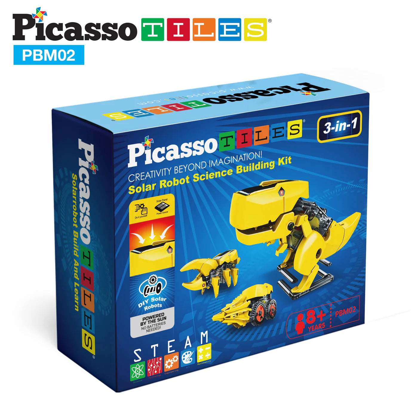 Picasso Tiles dinosaurio robot