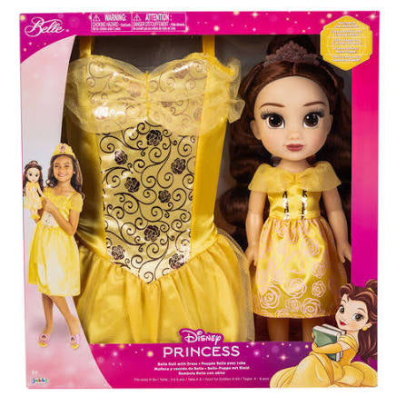 DISNEY PRINCESS / muñeca y disfraz para niña