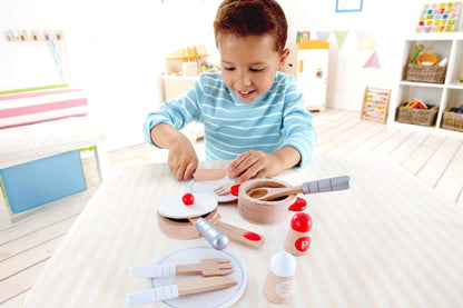 Juego de accesorios de cocina de madera - 13 piezas