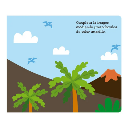 Aprende los Colores con los Dinosaurios