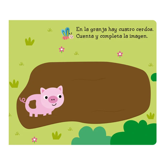 Aprende los Números con los Animales de la Granja