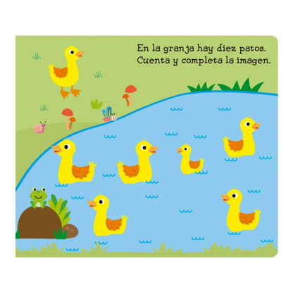 Aprende los Números con los Animales de la Granja