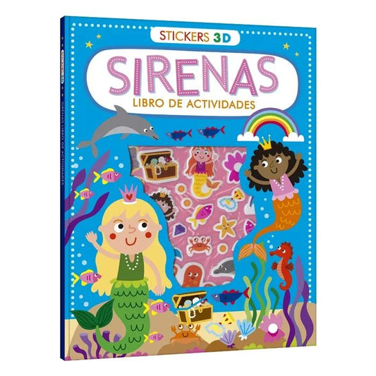 Libro de actividades con stickers 3D