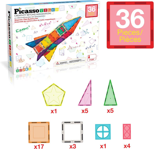 Magnetos Picasso tiles 36 piezas