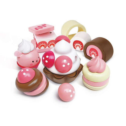 Strawberry dessert set