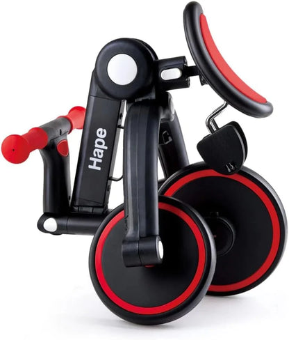 Hape Triciclo de Equilibrio Plegable Multifuncional 3 en 1 ROJO