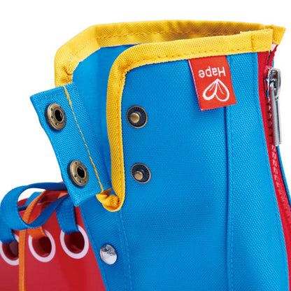 Zapato para aprender a amarrar cordones